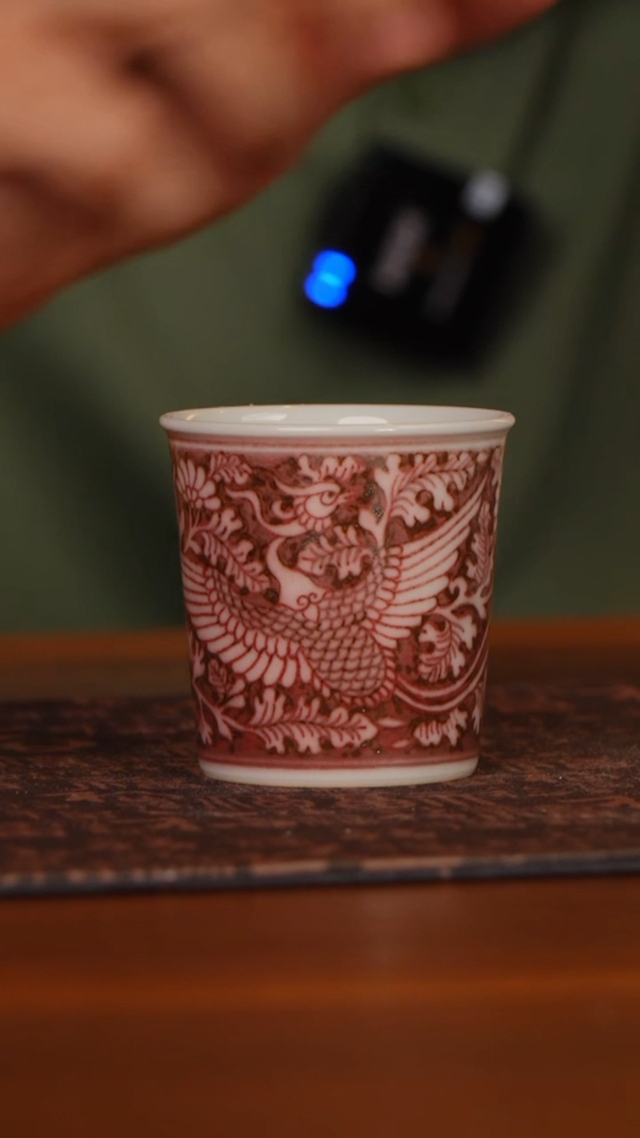 【瓷见如故】细雨幽兰凤杯