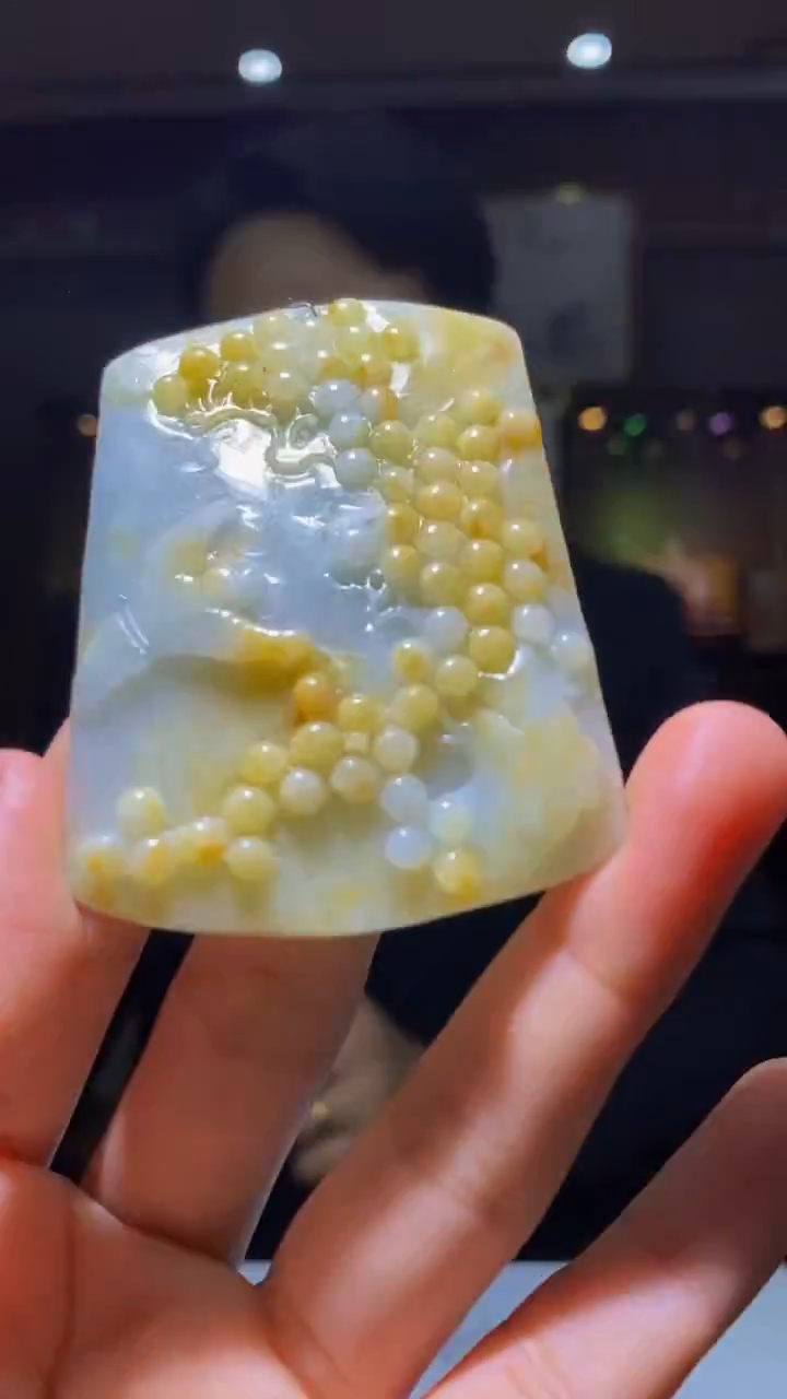 颈饰未镶嵌翡翠HM翡翠吊坠HZ-1