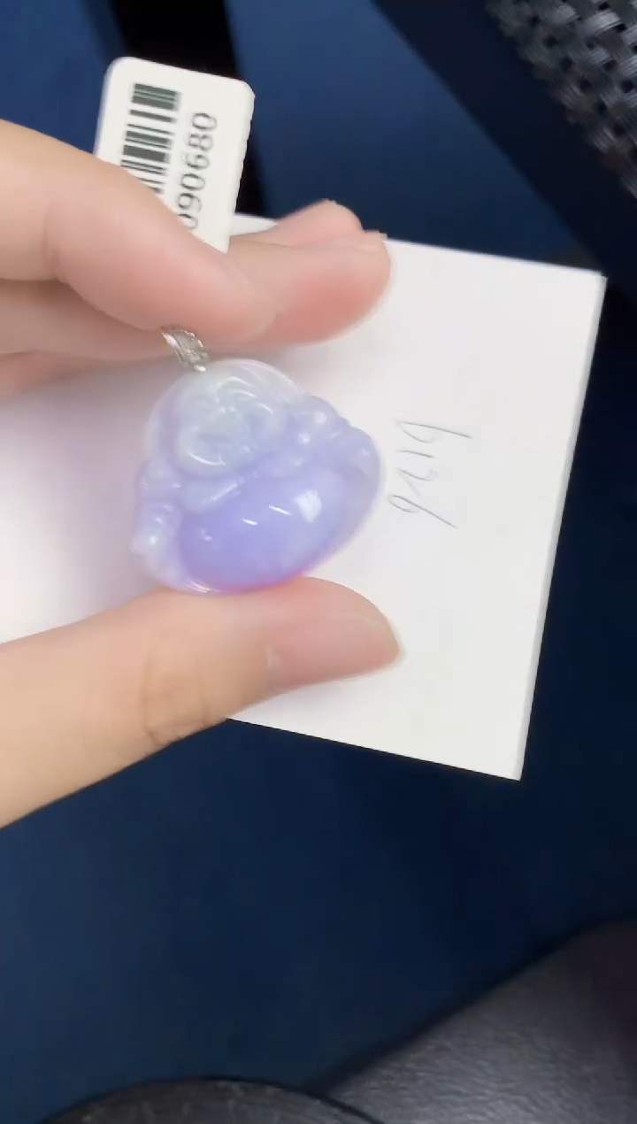 翡翠18K金镶嵌颈饰000000000