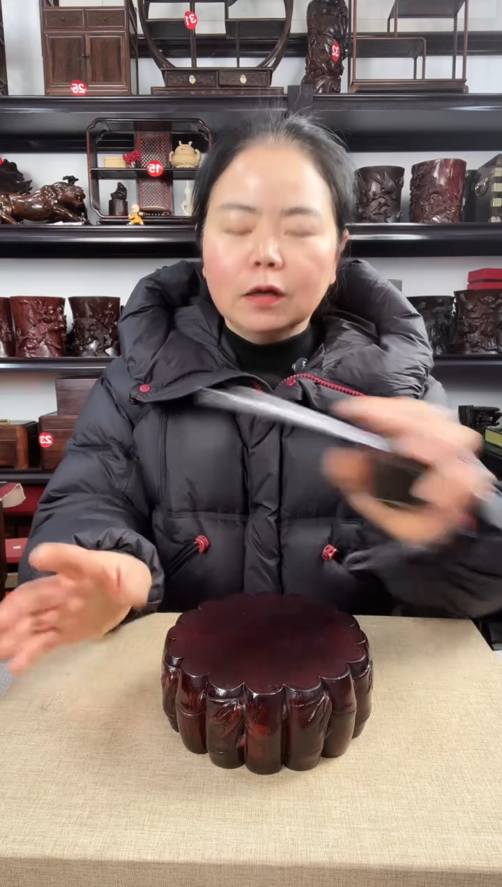 木536瑕疵老李红木工艺品