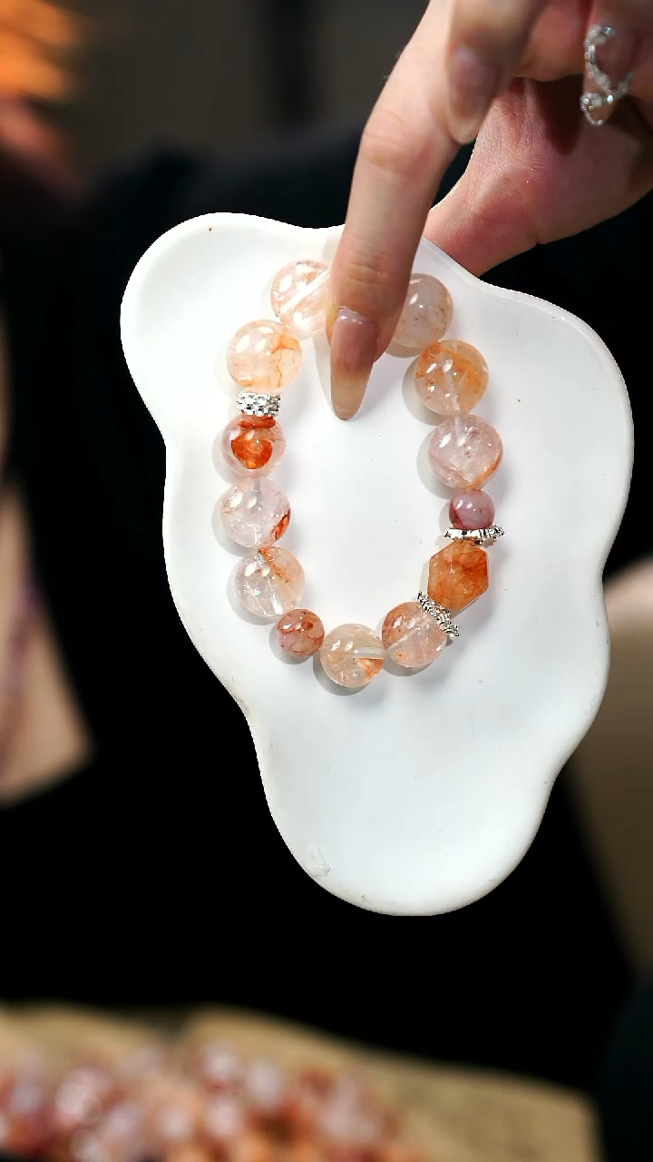 【闪购商品】水晶手串合金彼岸花