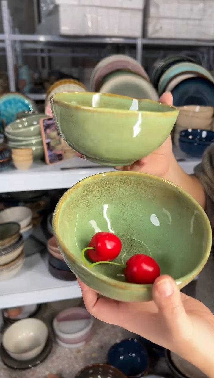 陶瓷外贸尾货瑕疵满20包邮X2米饭碗新品