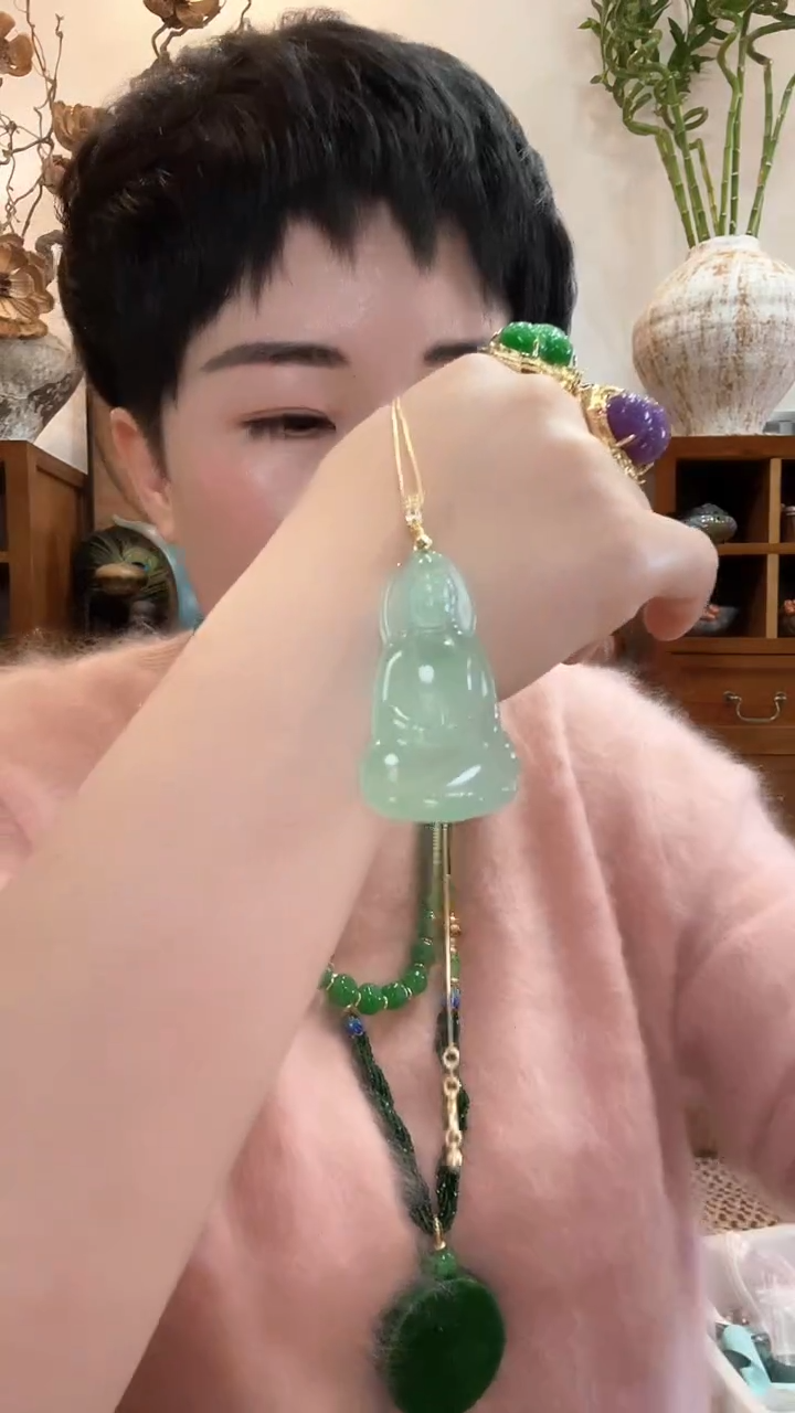 颈饰未镶嵌翡翠982