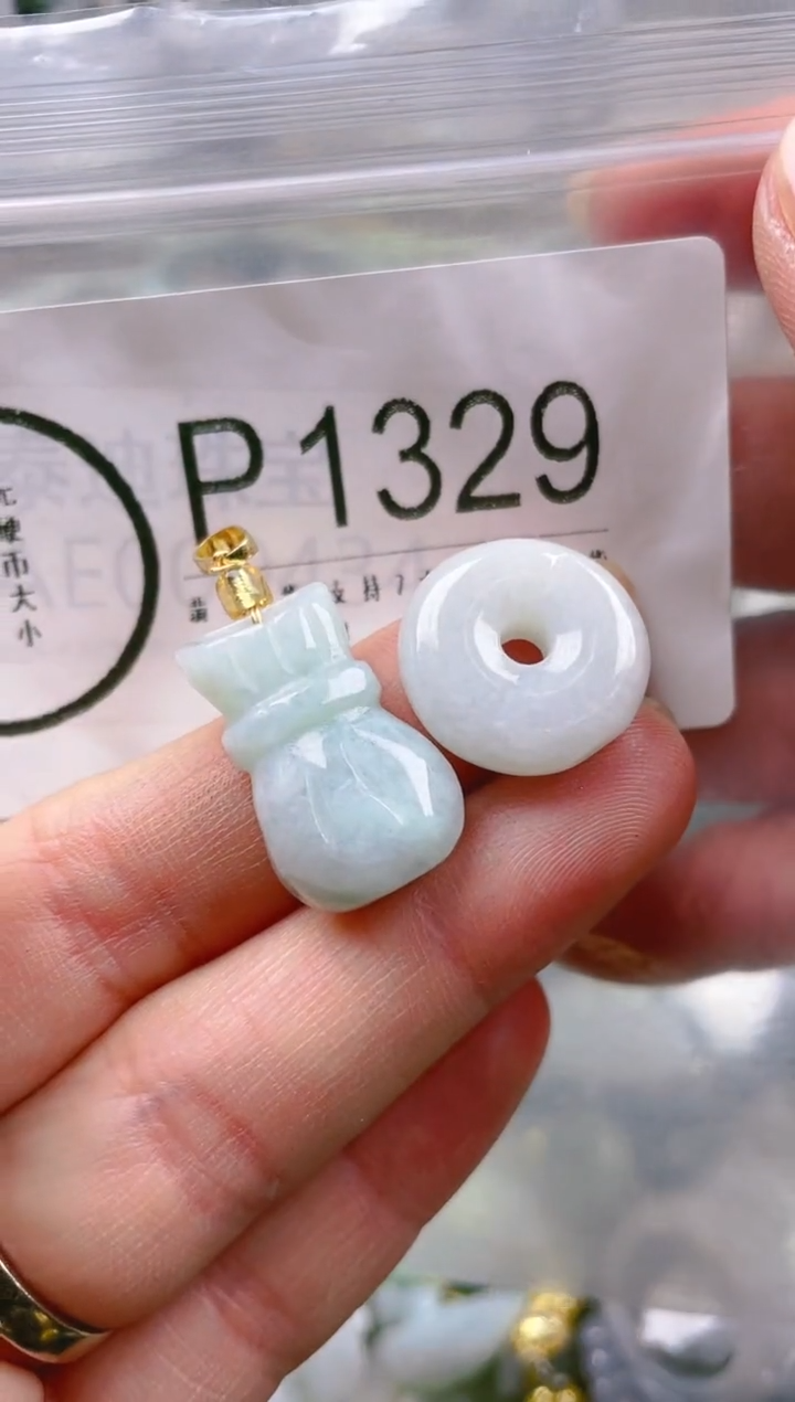 【闪购商品】翡翠颈饰未镶嵌/P/翡翠A货一图一物