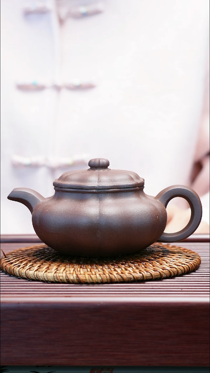 茶壶紫砂四号井底槽清  葵仿古 280cc