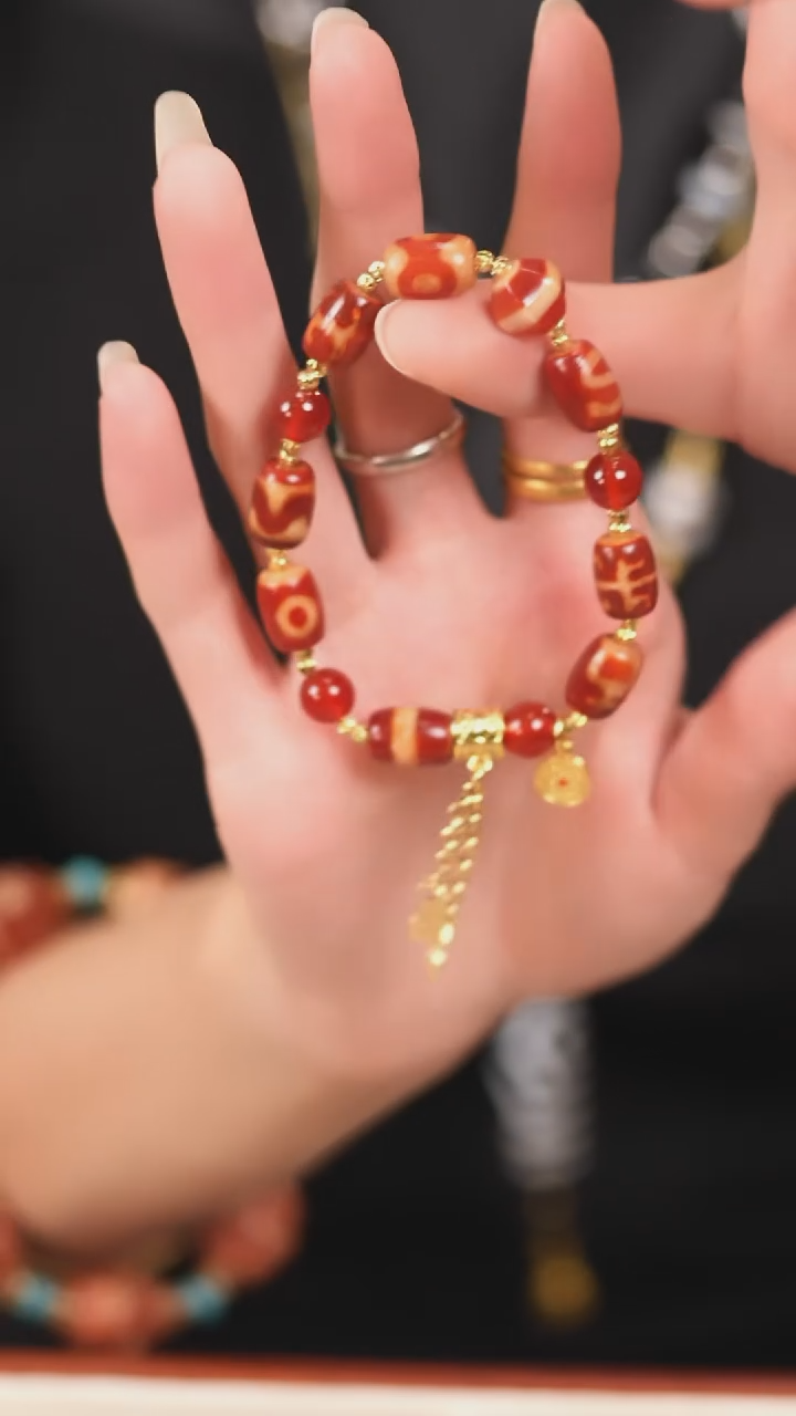 玛瑙/玉髓（覆膜）颈饰未镶嵌传世珠宝-多样性发一