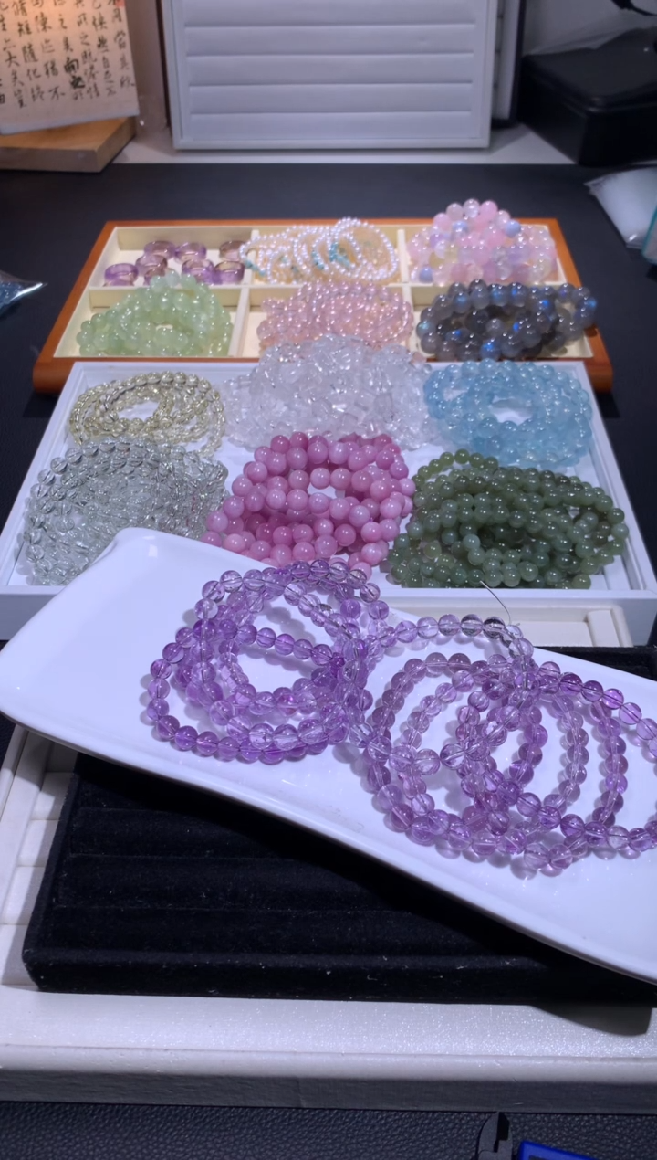 未镶嵌手链水晶24号多样性发其一