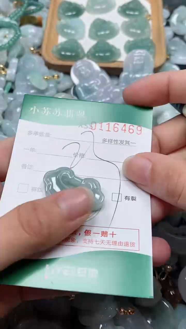 【闪购商品】翡翠颈饰未镶嵌闪购商品0116469