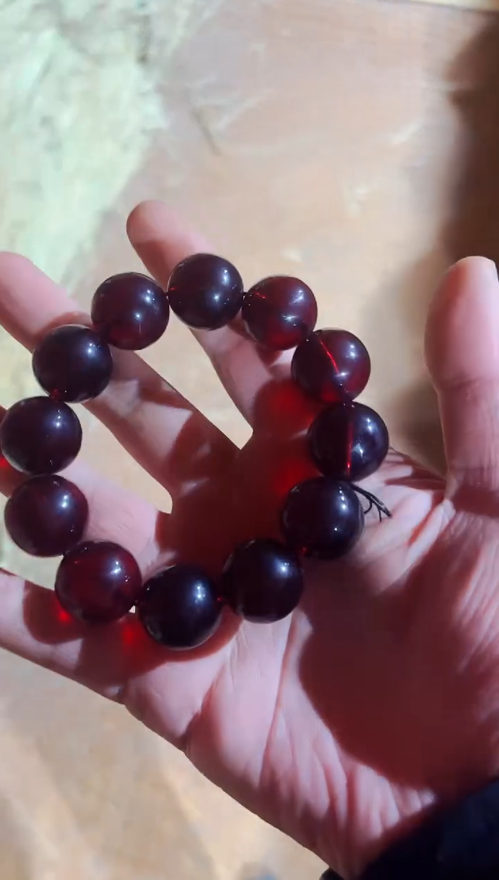 【闪购商品】血珀颈饰未镶嵌硕弟弟精品精选链接464638/4