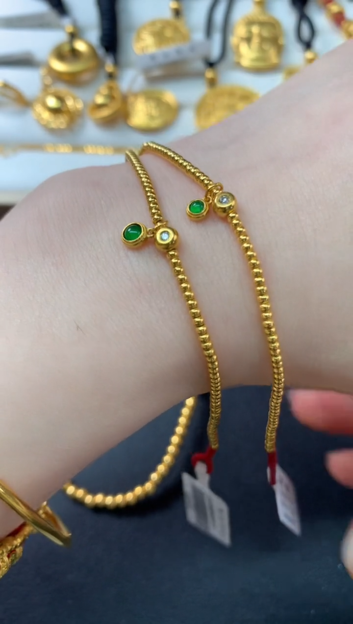 【闪购商品】定制足金手链多样性发其一Z526|3620