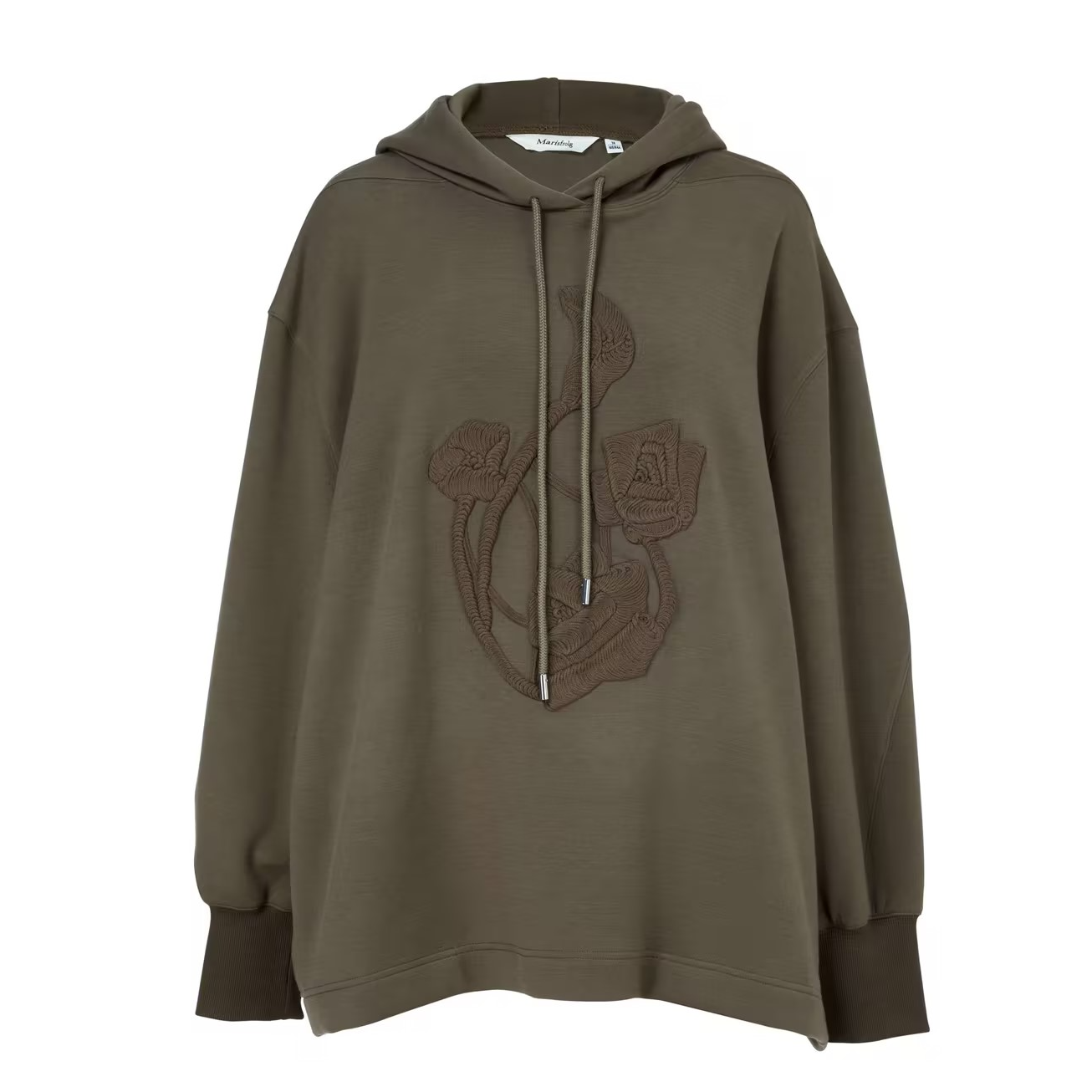 Marisfrolg玛丝菲尔25年春季连帽外套时尚百搭气质卫衣A1FZ11331