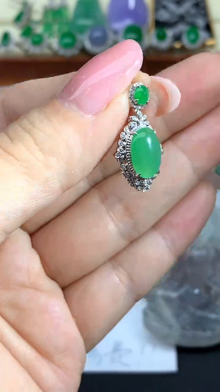 【闪购商品】翡翠颈饰未镶嵌89-天然翡翠