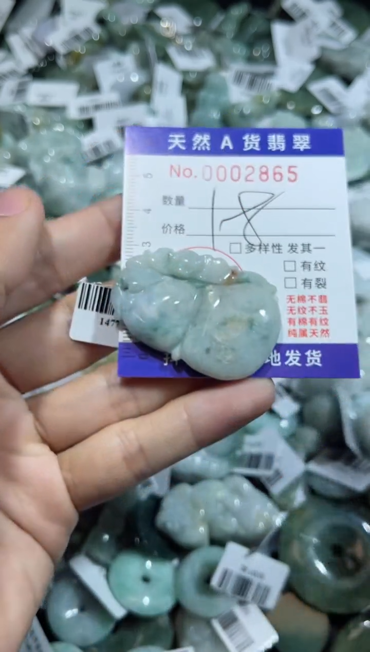 【闪购商品】翡翠颈饰未镶嵌00002865