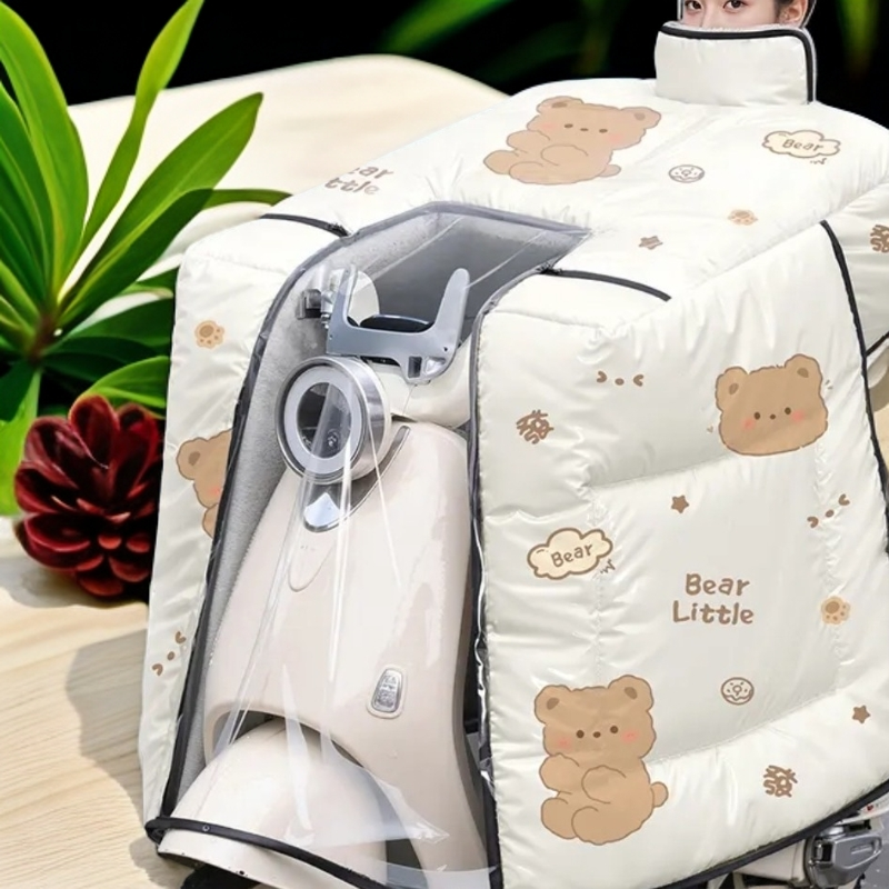 全包厚款护脖护钢化膜肩瑕疵挡风被（颜色随机/介意都慎拍