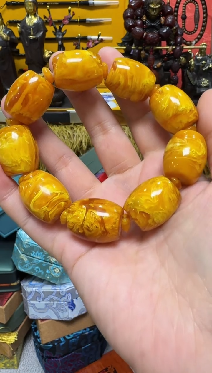 【闪购商品】蜜蜡颈饰未镶嵌艳艳专属精品链接266