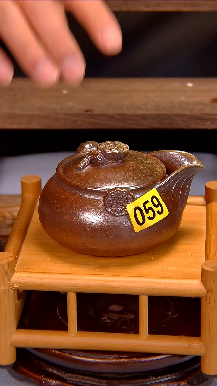 茶盏拙*手工柴烧（壶）059