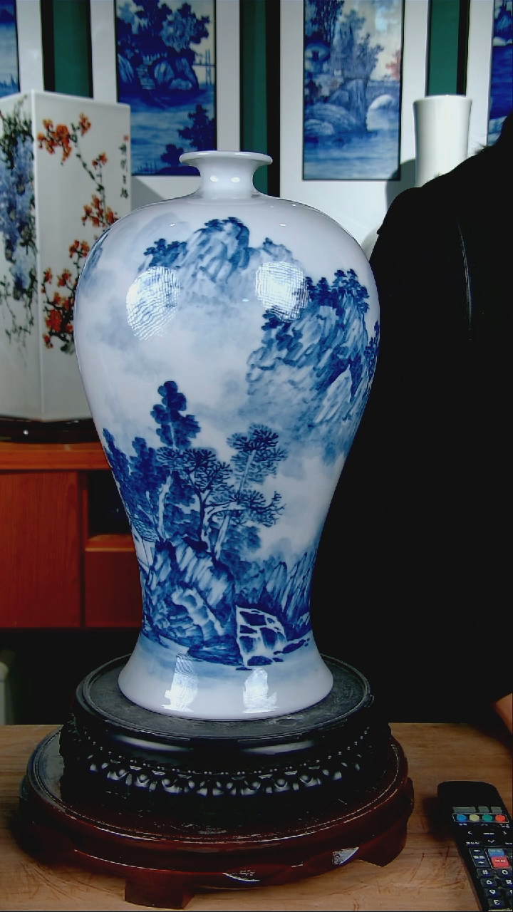 摆件陶景德镇手绘陶瓷888