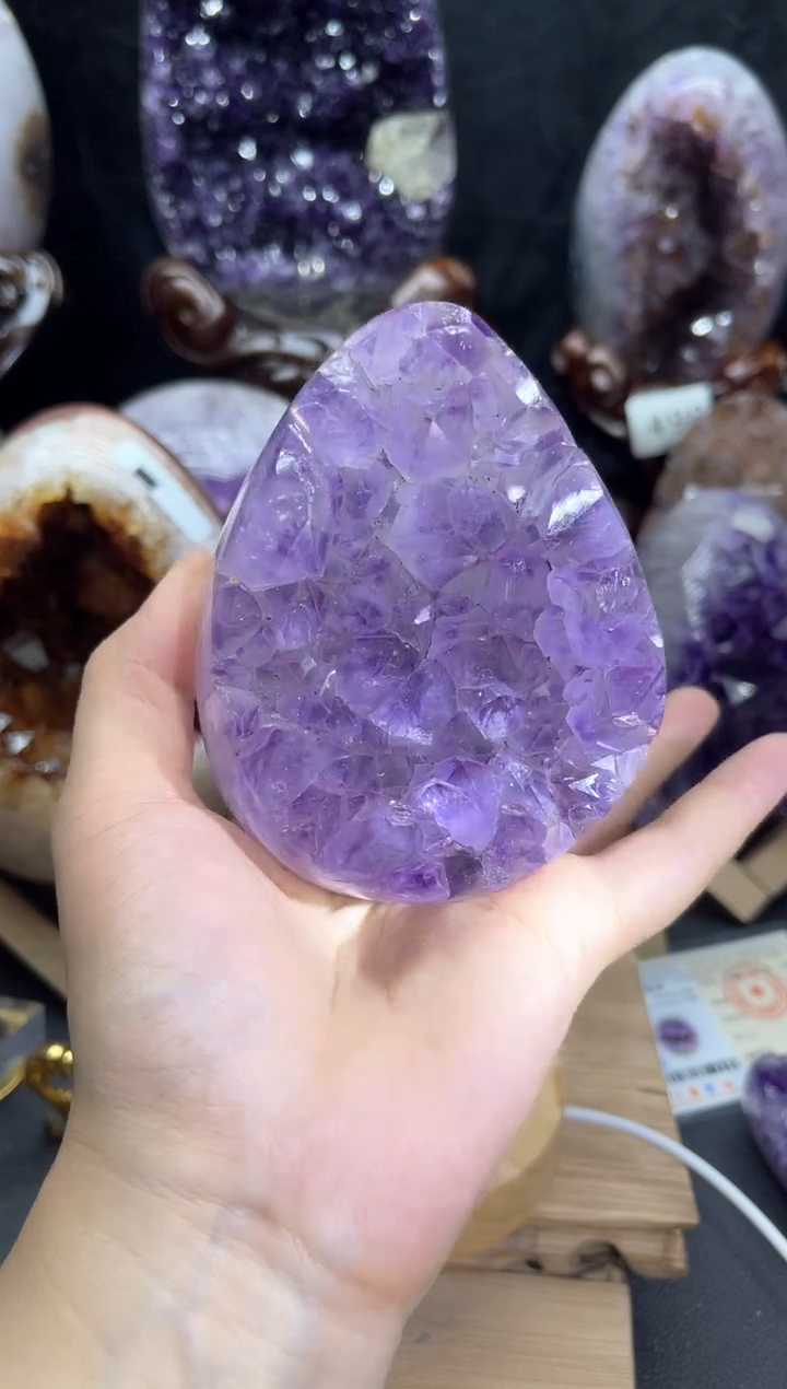 1未镶嵌紫晶504号龙蛋