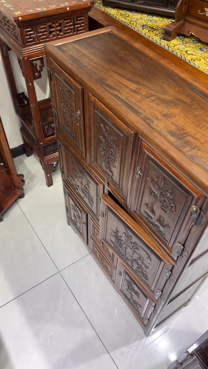 【闪购商品】木雕刻收纳柜收纳柜