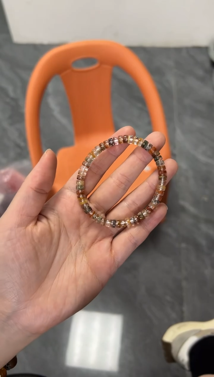 未镶嵌手链水晶幽灵水晶手串[多样发其一]