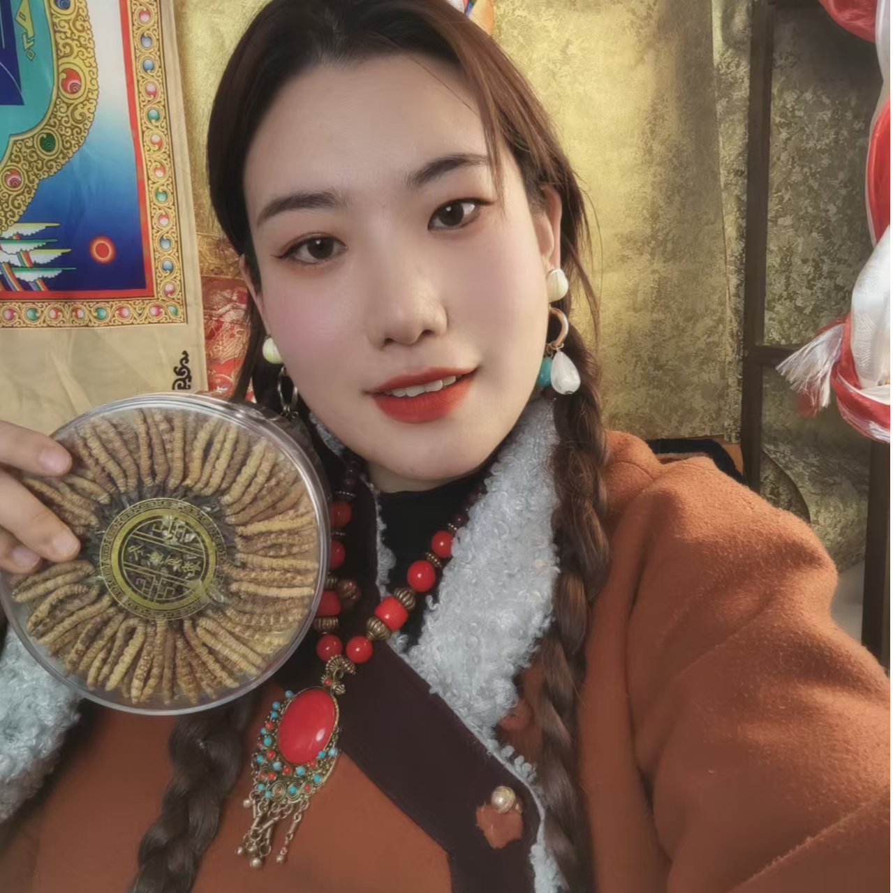  【拉毛】99藏干  高品质送人送礼 虫草2025头期精品干冬虫夏草