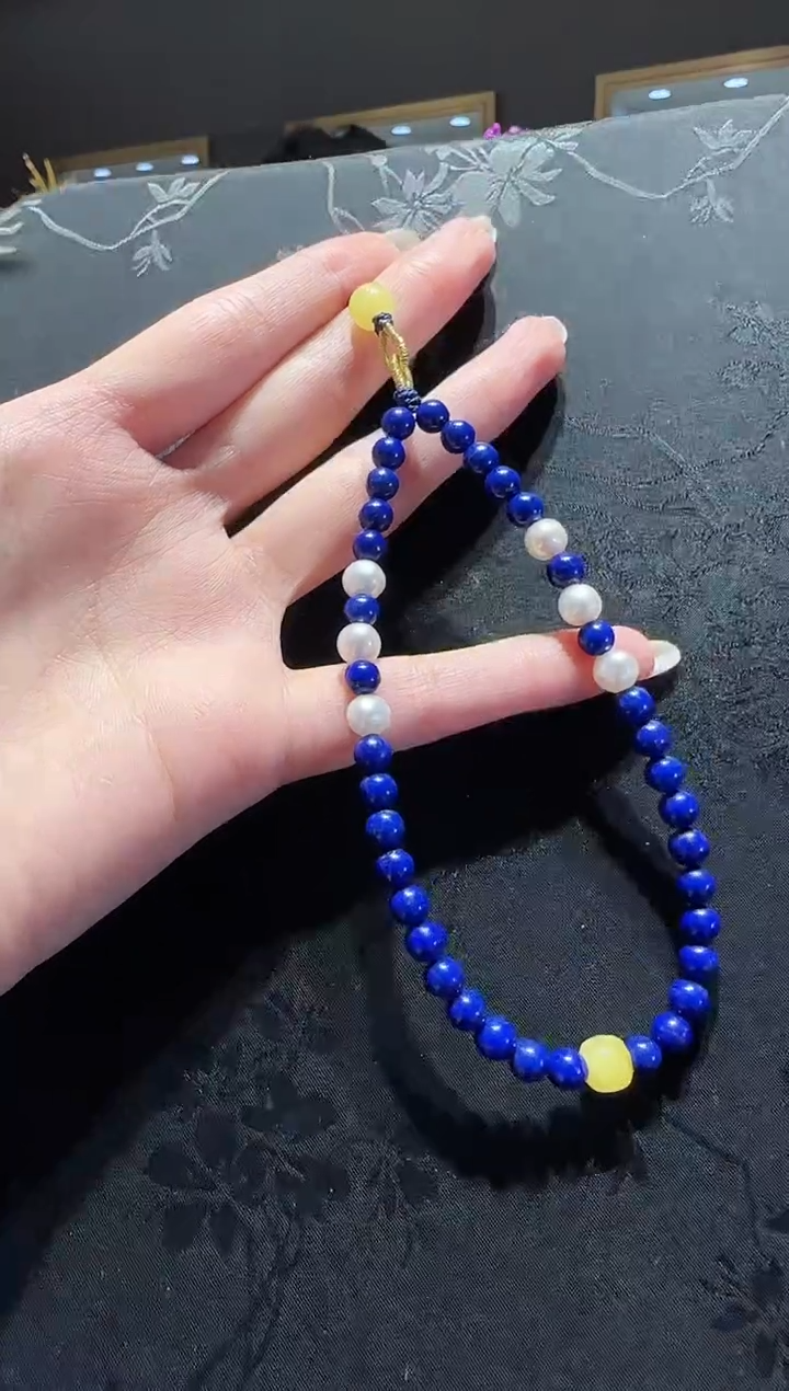 【闪购商品】青金石手机链未镶嵌青金石手机链