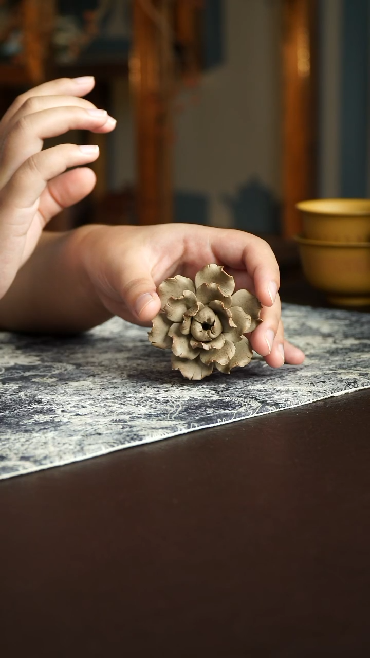 茶杯紫砂1号宜兴紫砂原矿作品
