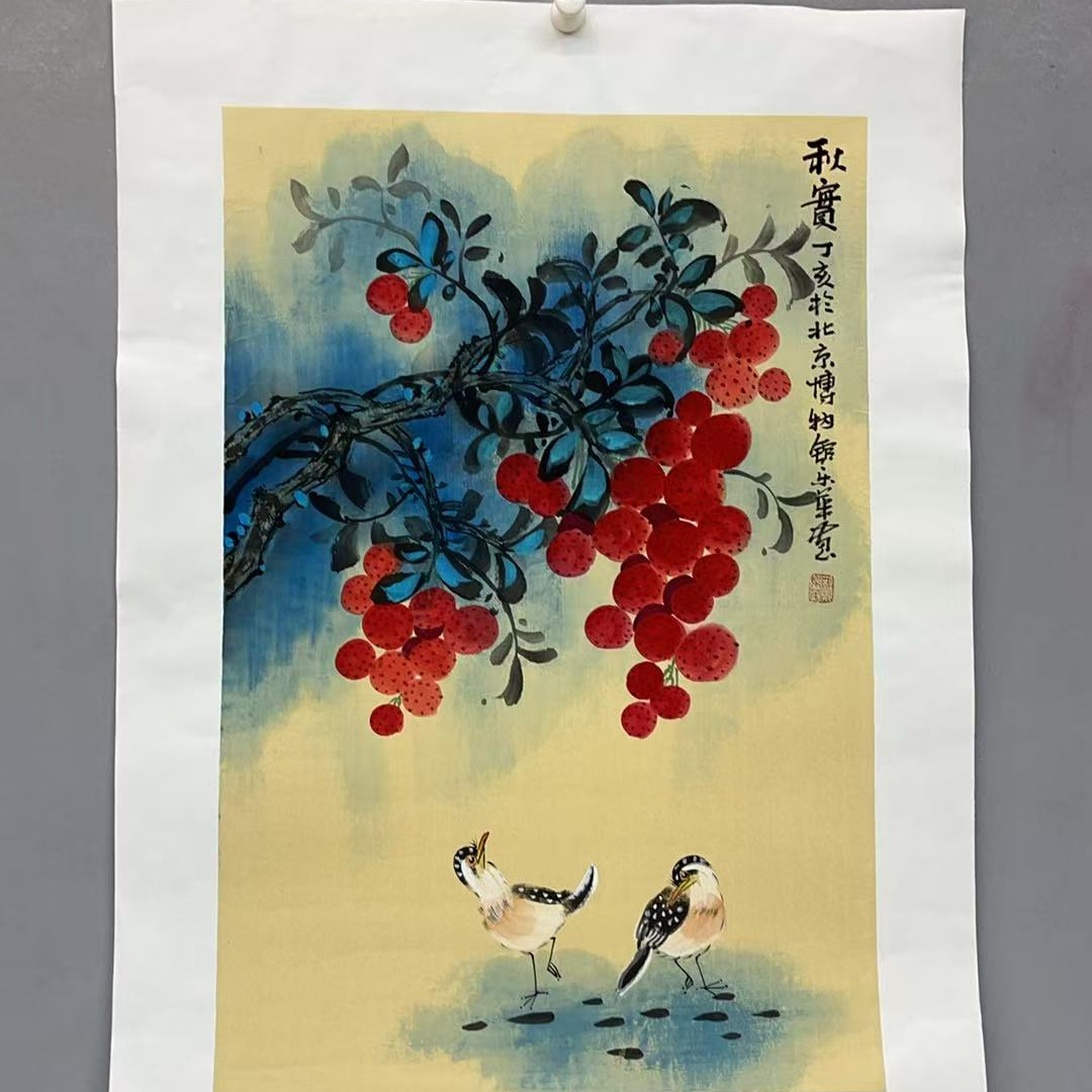 郑乐华绘画作品手绘宣纸绘画ZLH-163