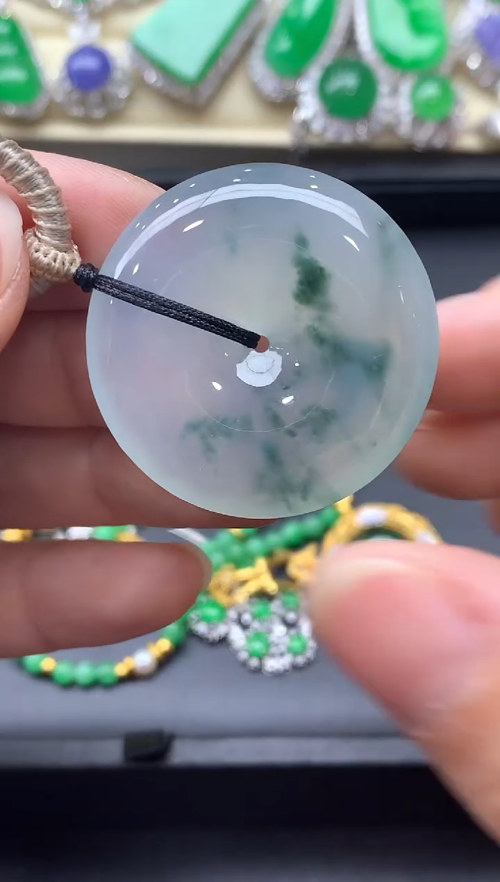 颈饰未镶嵌翡翠676-中国好珍宝