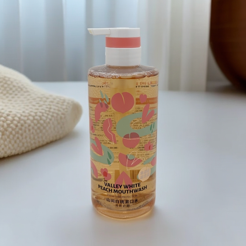 冰点山间白桃漱口水500ml【效期至2026年4月】