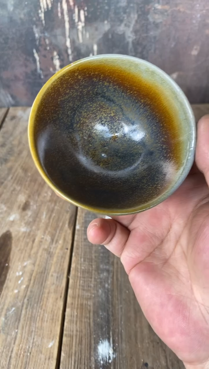 浪鬼柴烧釉绘系列杯子