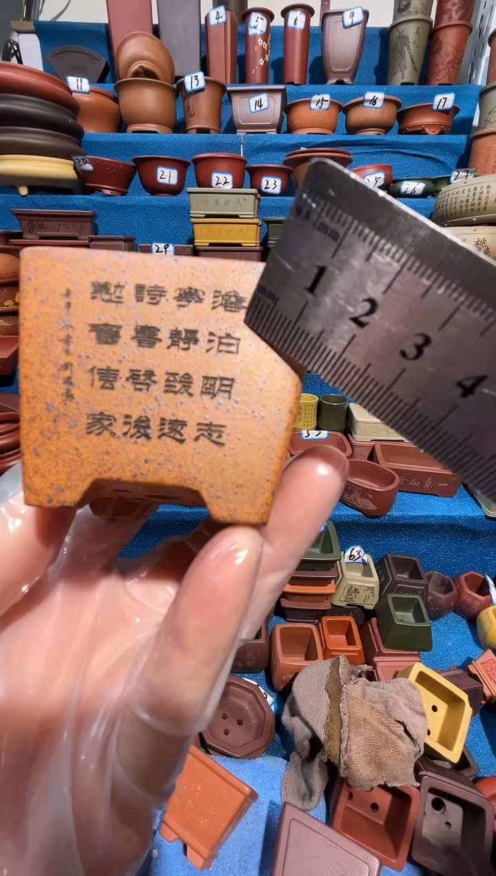 【闪购商品】紫砂紫砂花盆5*4