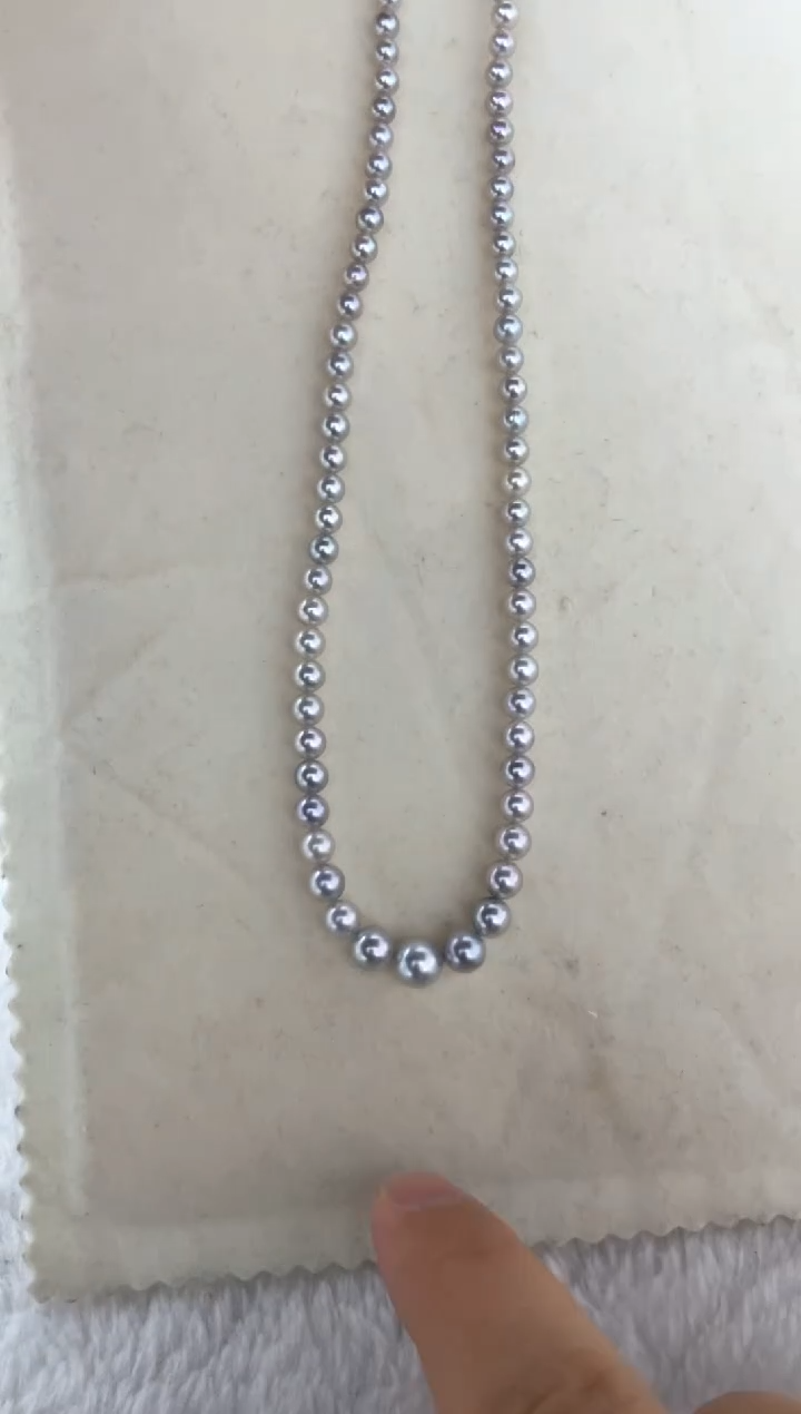 【闪购商品】海水珍珠颈饰银S925镶嵌项链