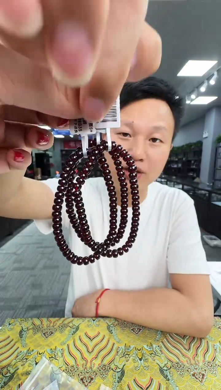 手链未镶嵌石榴石YS2368 约5mm多样式发一件