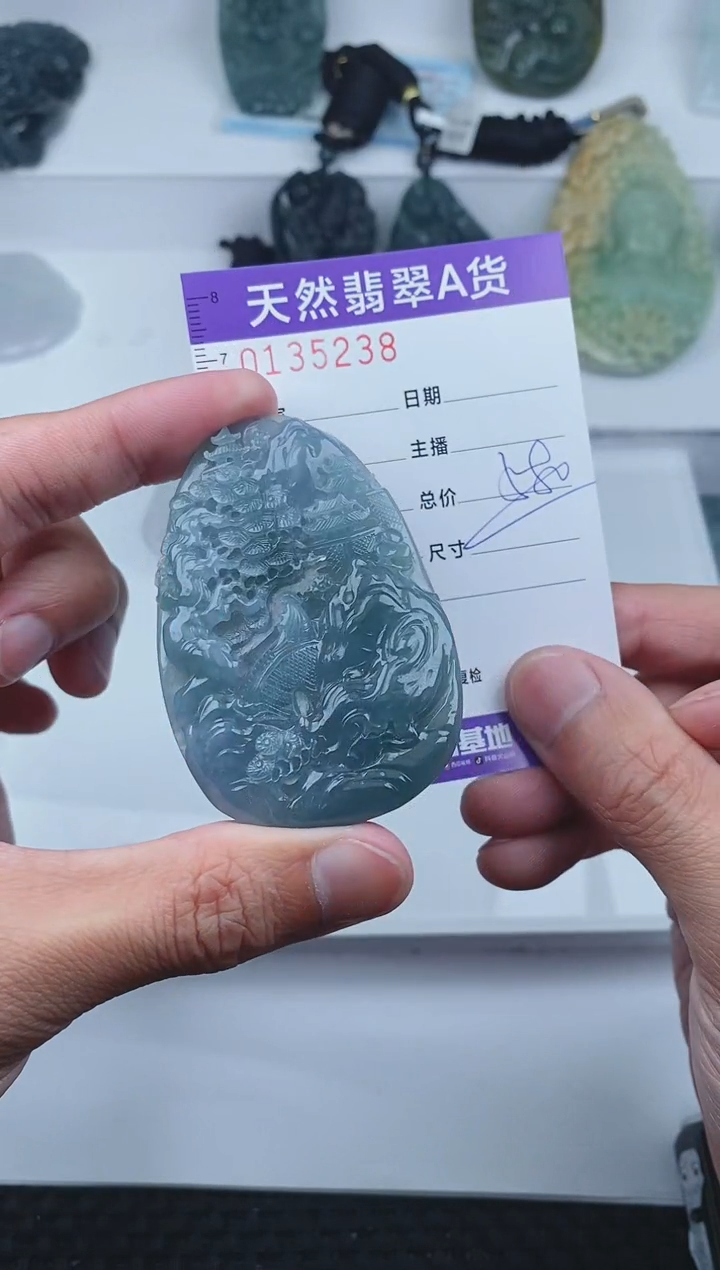 【闪购商品】翡翠颈饰未镶嵌       238