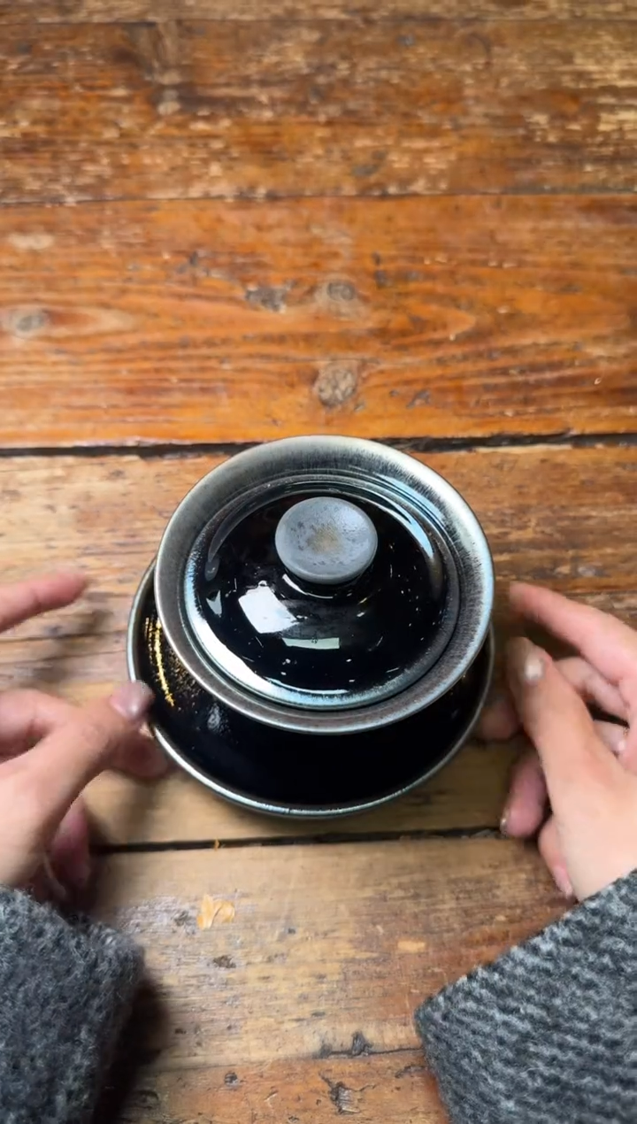 【闪购商品】茶盏罗建明三才盖碗102