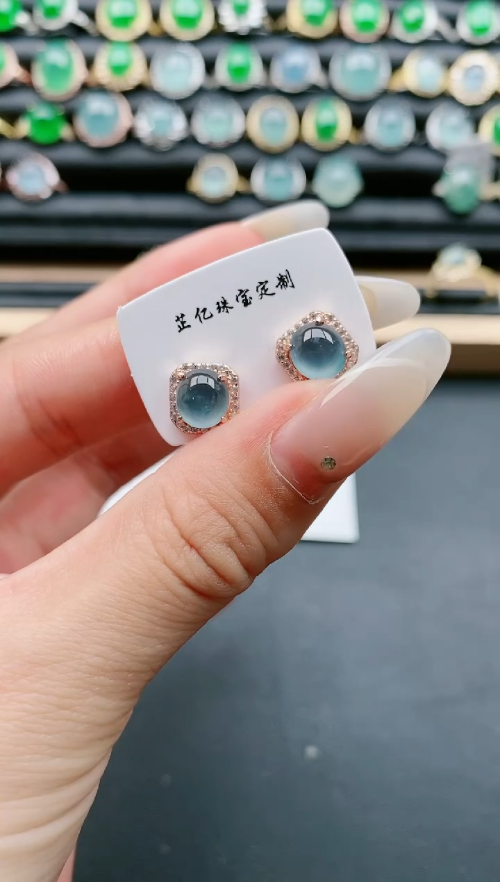 【闪购商品】翡翠戒指银S925镶嵌1111111