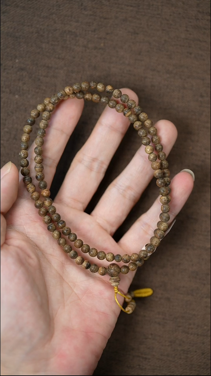 沉香手串好***双巴布亚0.5/7.5克 多样性发一