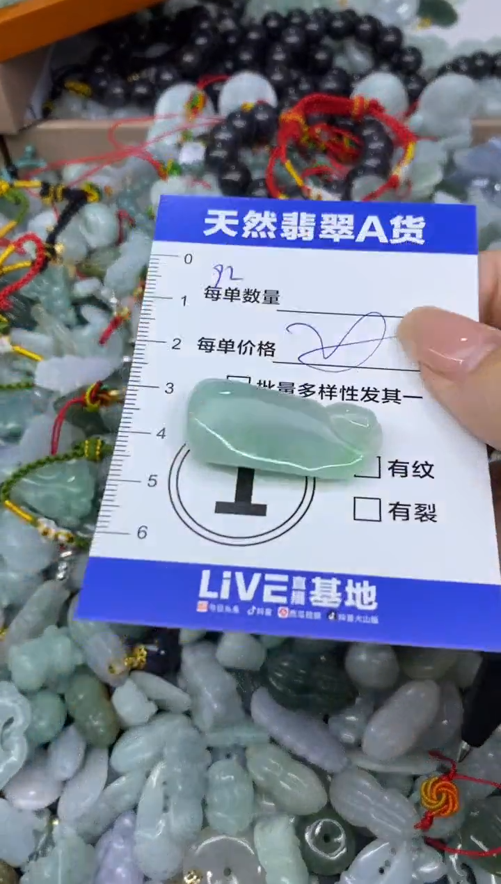 颈饰未镶嵌翡翠天然翡翠A货批量多样性发一件