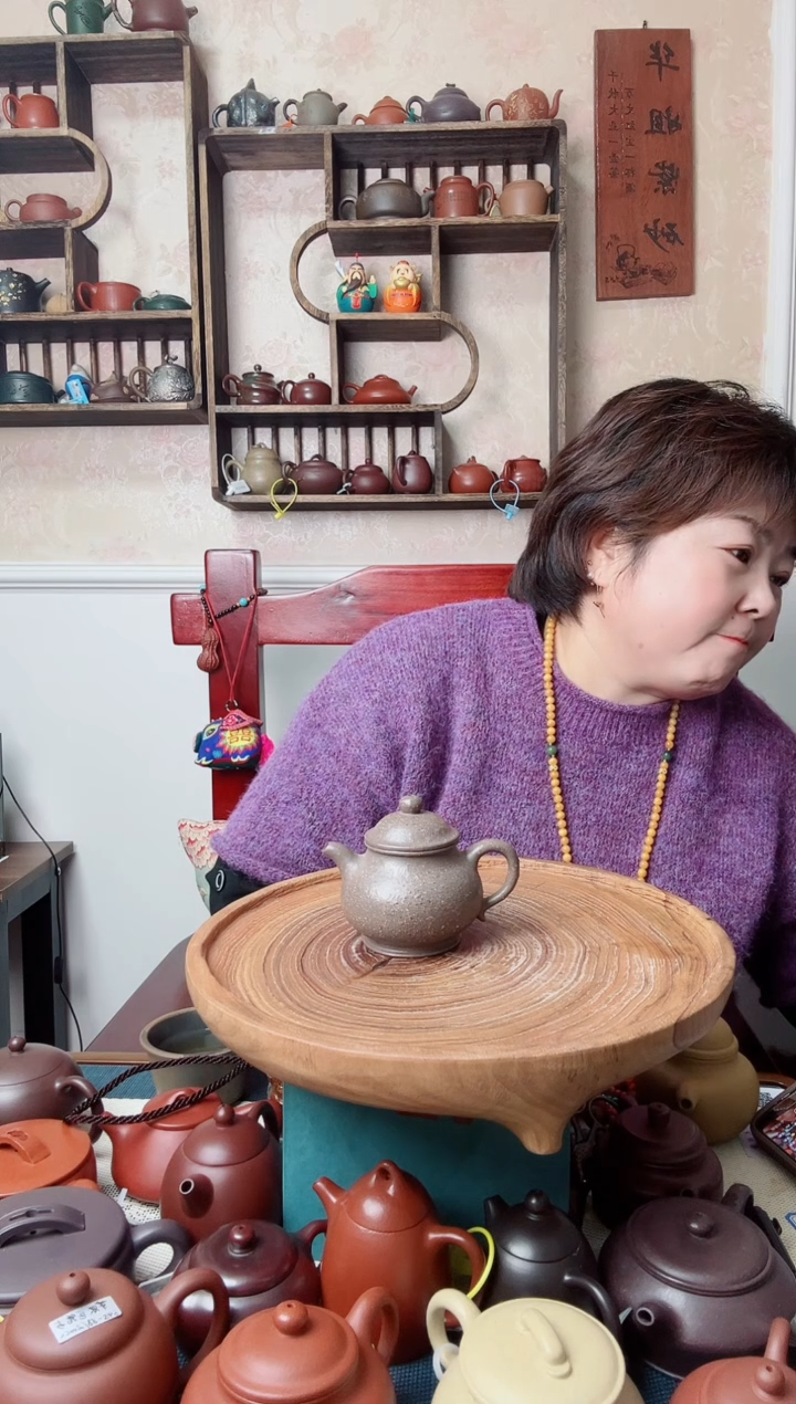 茶杯紫砂鹏****5龙背青  潘壶180CC