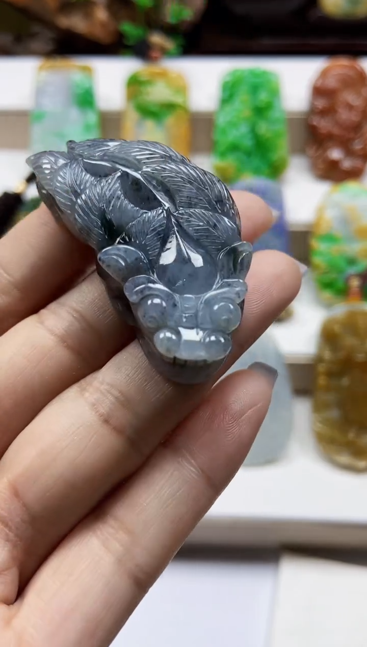 颈饰未镶嵌翡翠翡翠A货