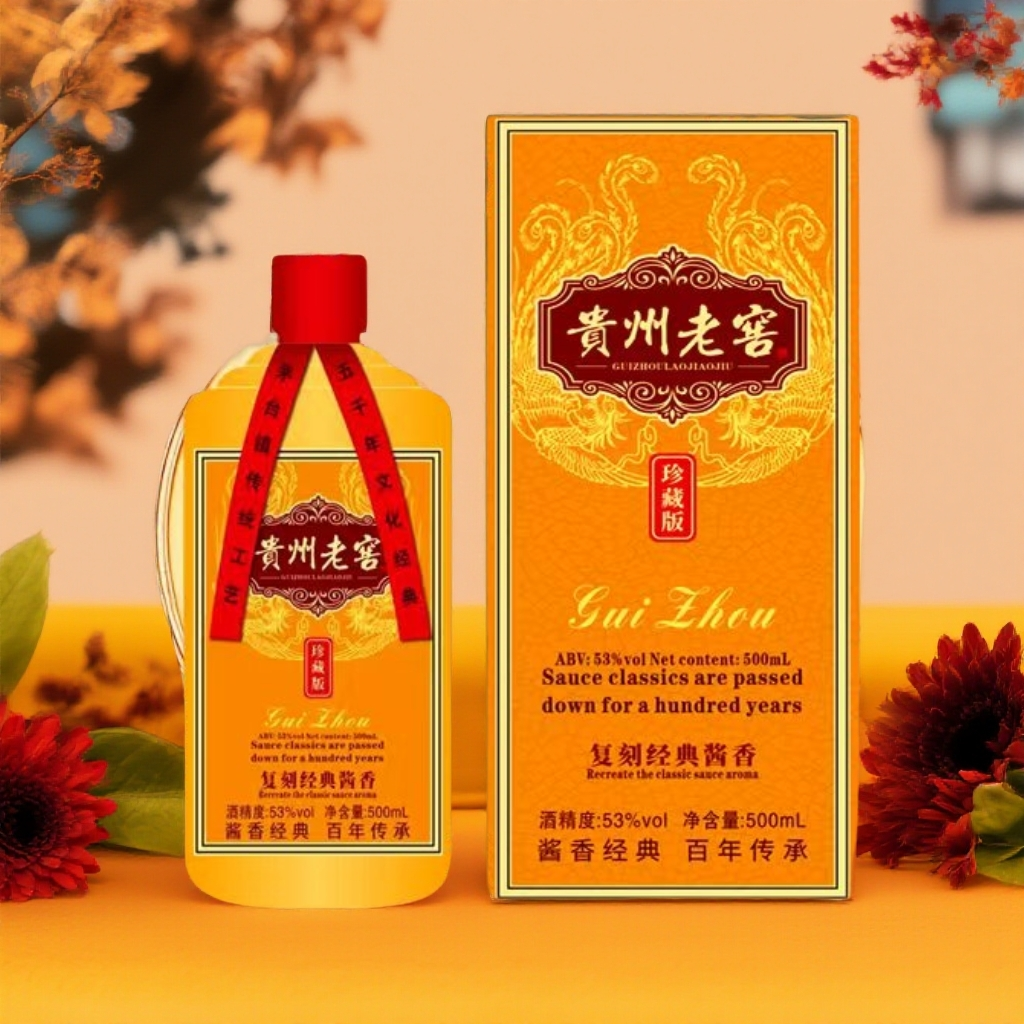 酝献【百万补贴】酱香型白酒 500ml一瓶53%Vol