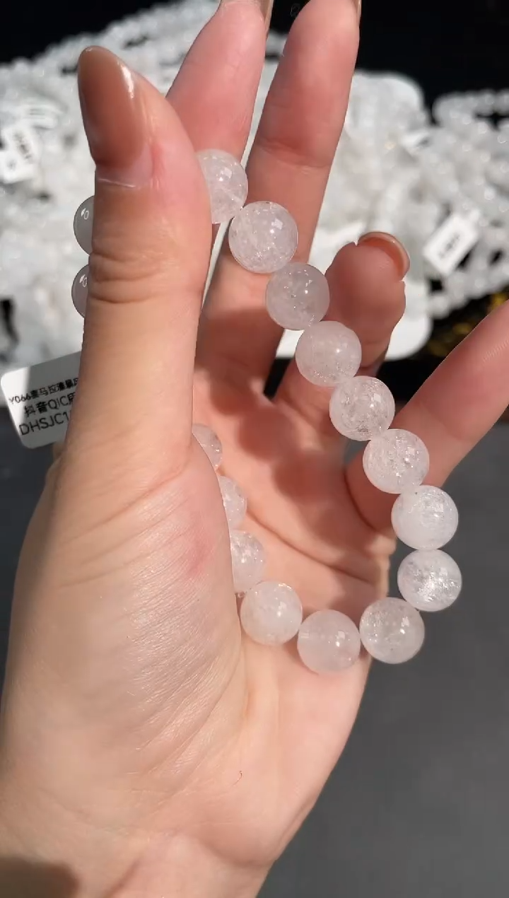 未镶嵌手链水晶1号喜马拉雅暴风雪Y066单圈10mm