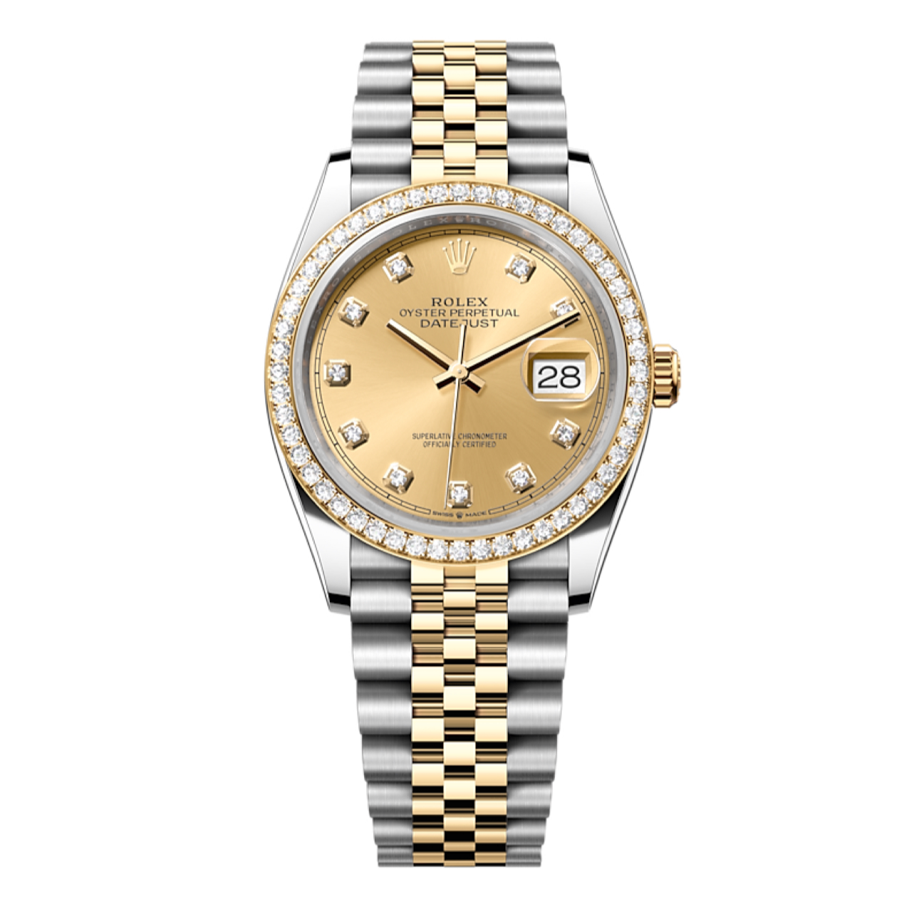 99新 Rolex/劳力士 日志126283-0003 间金材质 36mm22年全套