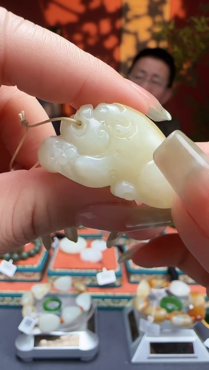 【闪购商品】和田玉吊坠未镶嵌吊坠23.7克