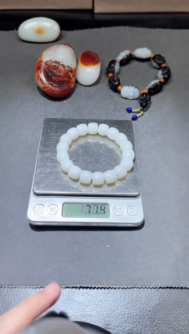 未镶嵌和田玉（子料）挂件YL-ZZ-12.8-22