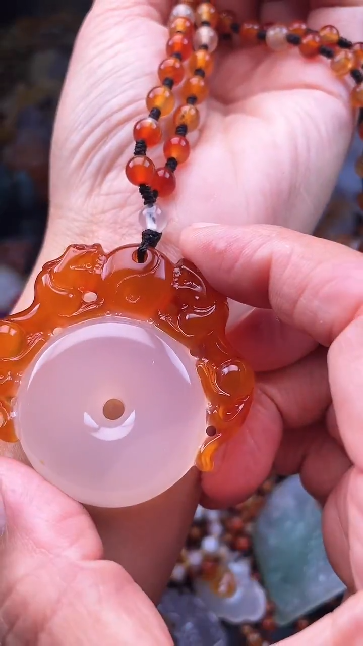 【闪购商品】玛瑙/玉髓颈饰未镶嵌AA