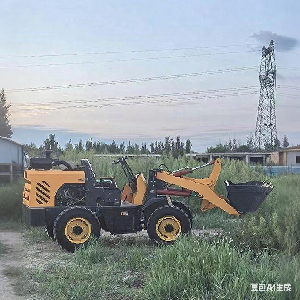 无级变速四驱装载机可抓可铲支持定制