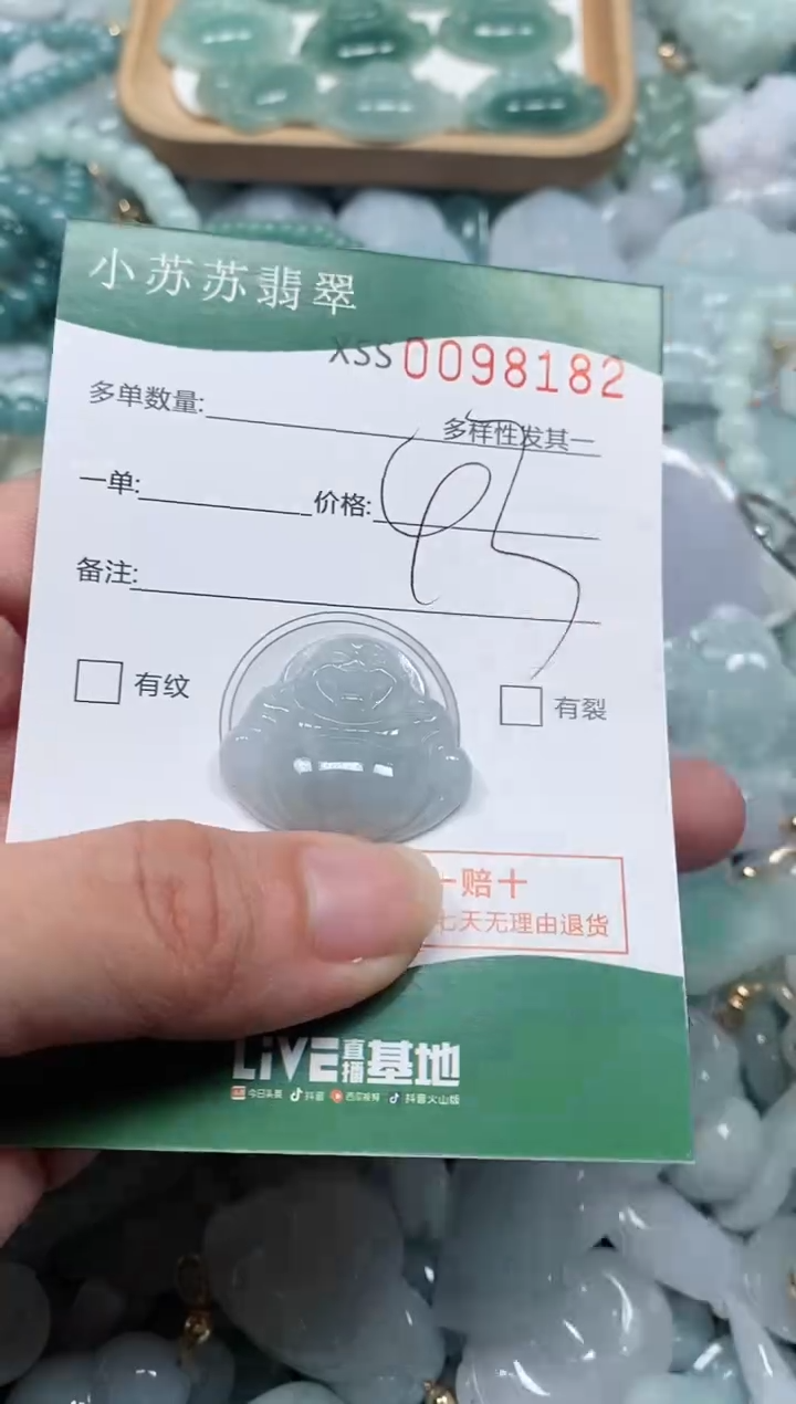 【闪购商品】翡翠颈饰未镶嵌闪购商品0098182