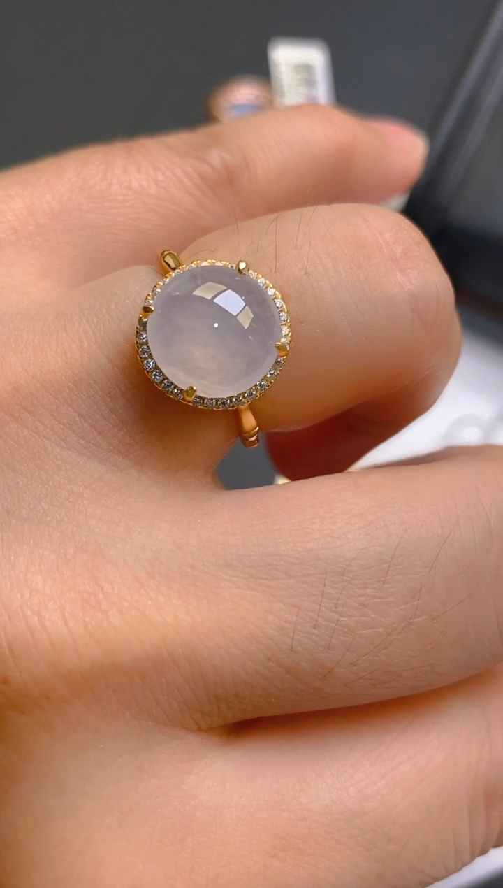 【闪购商品】翡翠耳饰银S925镶嵌天然A货翡翠1